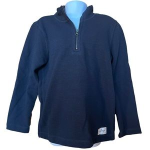 Tailor Vintage Navy 1/4 zip pullover size 6/7